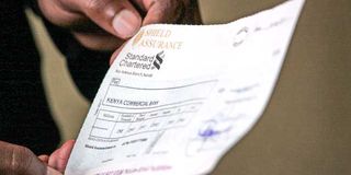 cheque