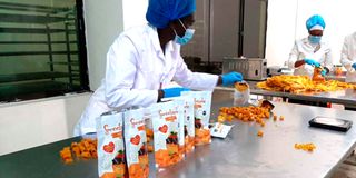 Burton & Bamber Company in Machakos which produces Sweetunda healthy snacks