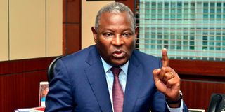Equity Bank Group CEO James Mwangi
