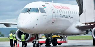 Kenya Airways plane