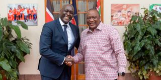 President Uhuru Kenyatta Makhtar Diop World Bank IFC 