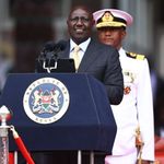 President William Ruto at Kasarani International Stadium