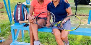Mary Wachira and partner 