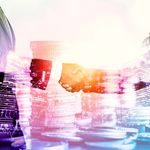 Economy and financial growth by investment in valuable stock market to gain wealth profit form currency trading.