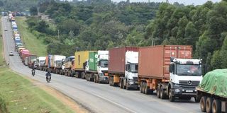 Trucks.