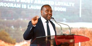 Allan Kilavuka, KQ CEO.