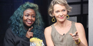 Heather Maxwell & Muthoni Drummer Queen