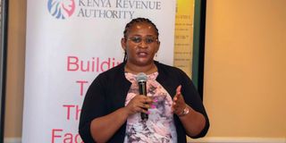 Hakamba Wangwe, KRA chief manager for eTims