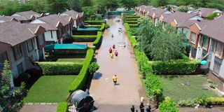 Flooded Graceland Estate