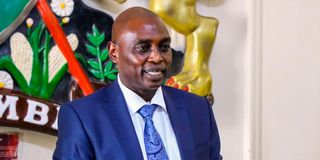 KRA chairman Anthony Mwaura. 