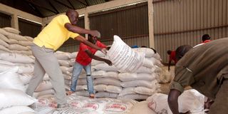 Rice storage