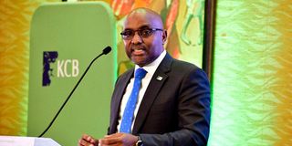 KCB Group CEO Paul Russo