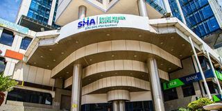 The Social Health Authority building in Nairobi. 
