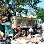 Garbage truck