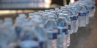 Water bottles