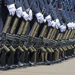 Police parade.